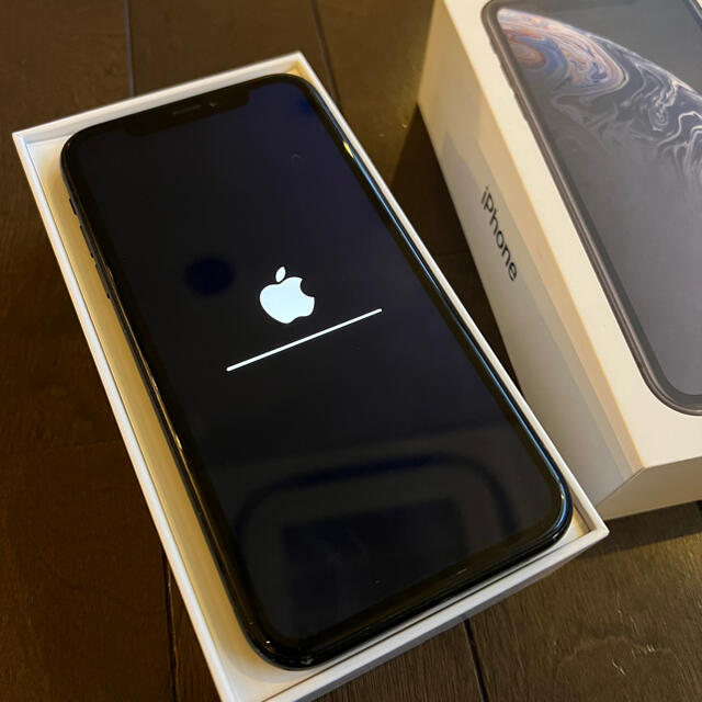 iPhone XR Black 128 GB SIMフリー商品の状態傷や汚れあり