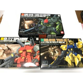 HG ズゴック/シャー用ズゴック/ガンキャノン/百式/HI-ZACK/ZAKUⅢ