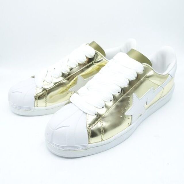 A BATHING APE 2009 SKULLSTA METALLICGOLD