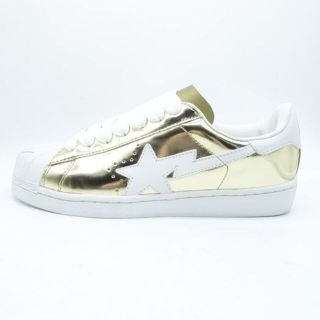 アベイシングエイプ(A BATHING APE)のA BATHING APE 2009 SKULLSTA METALLICGOLD(スニーカー)