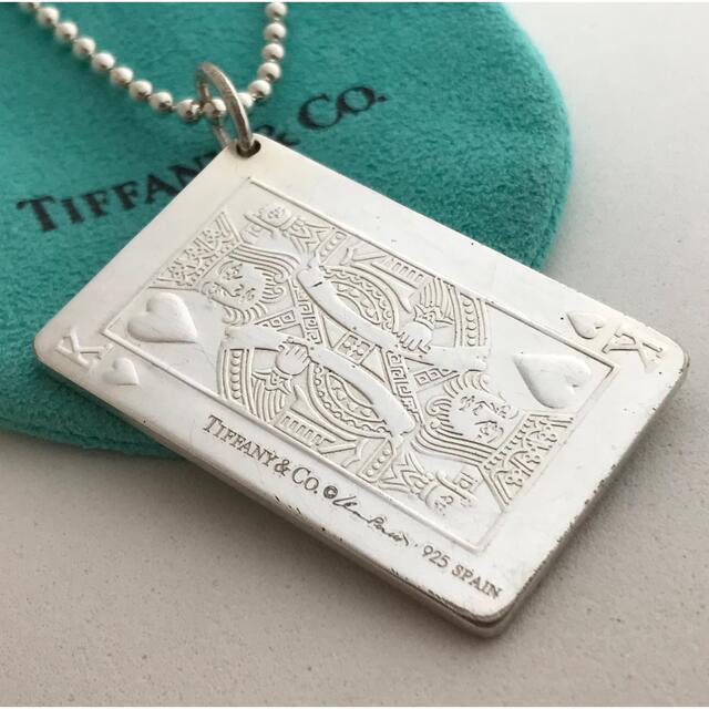 今季ブランド Tiffany ネックレス希少 キング トランプ Tiffany - Co
