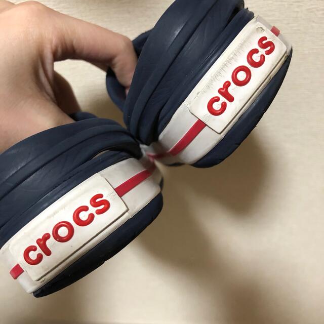 crocs(クロックス)の正規店購入確実正規品！クロックスCROCS キッズ用サンダル2足セット　15.5 キッズ/ベビー/マタニティのキッズ靴/シューズ(15cm~)(サンダル)の商品写真