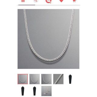 新品未使用 純プラチナ チェーンネックレス 60cm シャイニースピガ