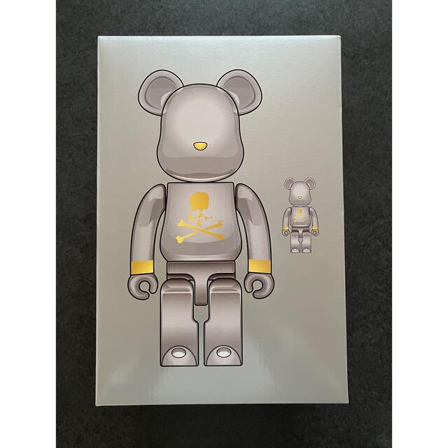 BE@RBRICK(ベアブリック)のBE@RBRICK mastermind JAPAN SILVER  エンタメ/ホビーのフィギュア(その他)の商品写真