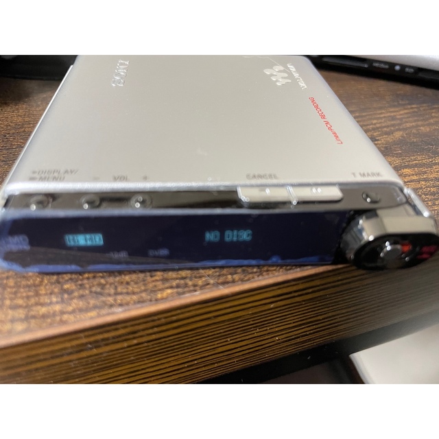 オーディオ機器 SONY Hi-MD ウォークマン MZ-RH1 S、MD接続専用ノート