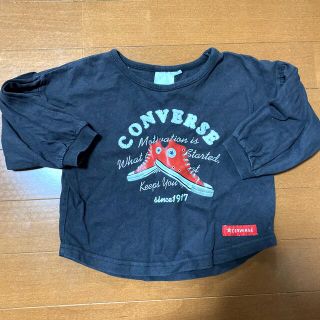 コンバース(CONVERSE)の90サイズ　コンバースオシャレロンT 美品(Tシャツ/カットソー)