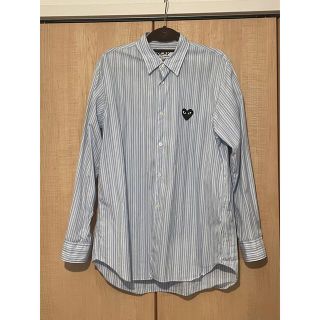 コムデギャルソン(COMME des GARCONS)のplaycomme des  garcons ストライプシャツ(シャツ)