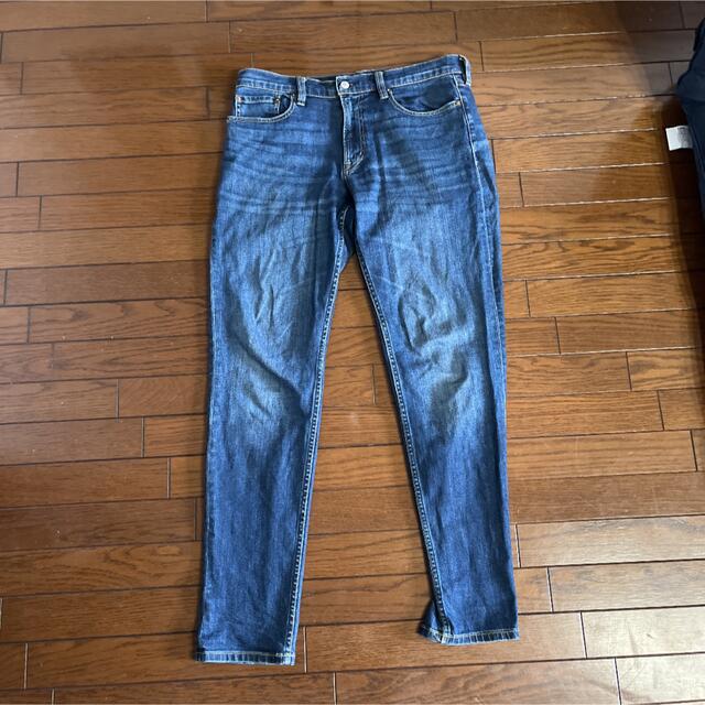 MUJI (無印良品)(ムジルシリョウヒン)の無印良品　ジーパンTAPERED 32インチ　 メンズのパンツ(デニム/ジーンズ)の商品写真