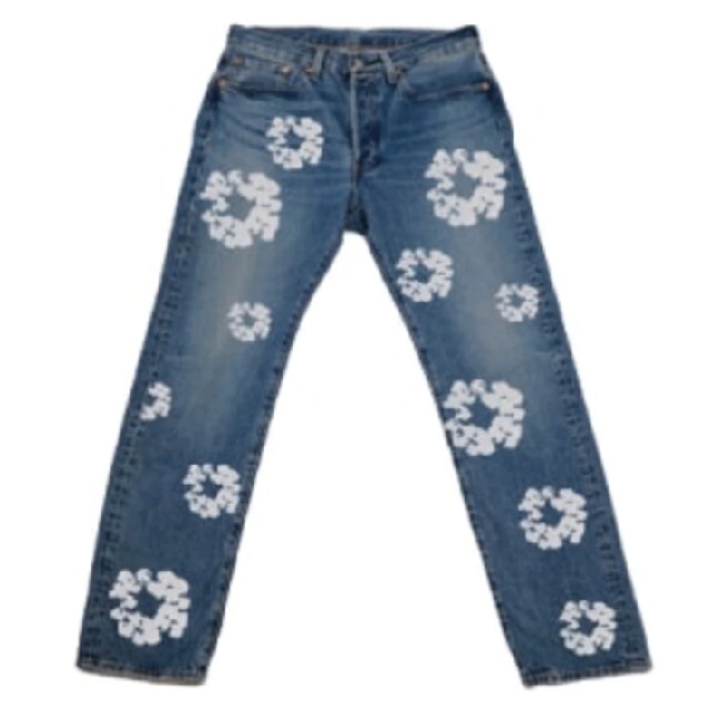 DENIME TEARS Levi's LIGHT WASH 33