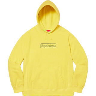 シュプリーム(Supreme)のKAWS Chalk Logo Hooded Sweatshirt(パーカー)