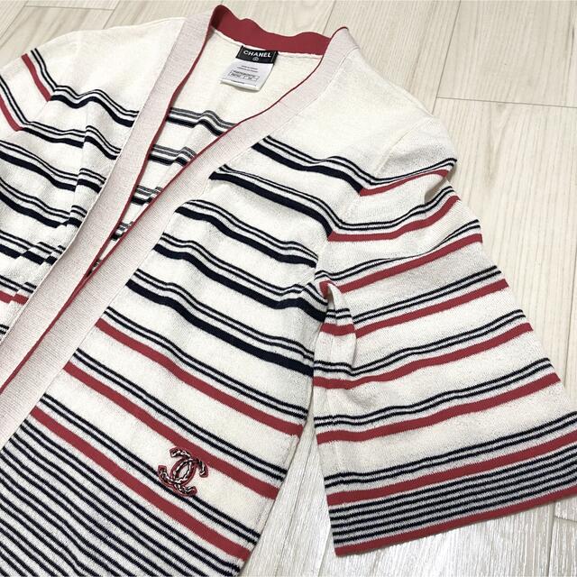 CHANEL シャネル ロング ニット カーディガン ボレロ ジャケット 美品 | フリマアプリ ラクマ
