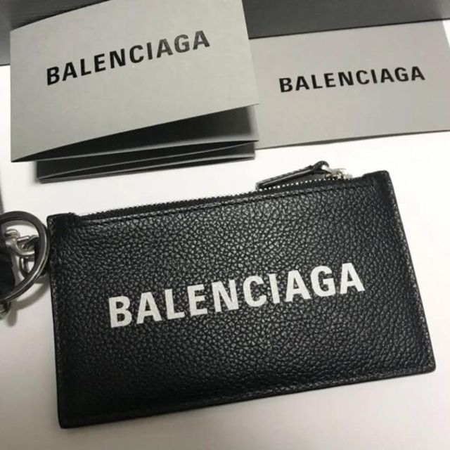 Balenciaga - BALENCIAGA ネックストラップ カードケース コインケース 