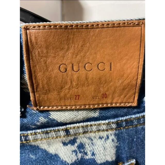 Gucci(グッチ)のgucci ブリーチデニム 30インチ メンズのパンツ(デニム/ジーンズ)の商品写真