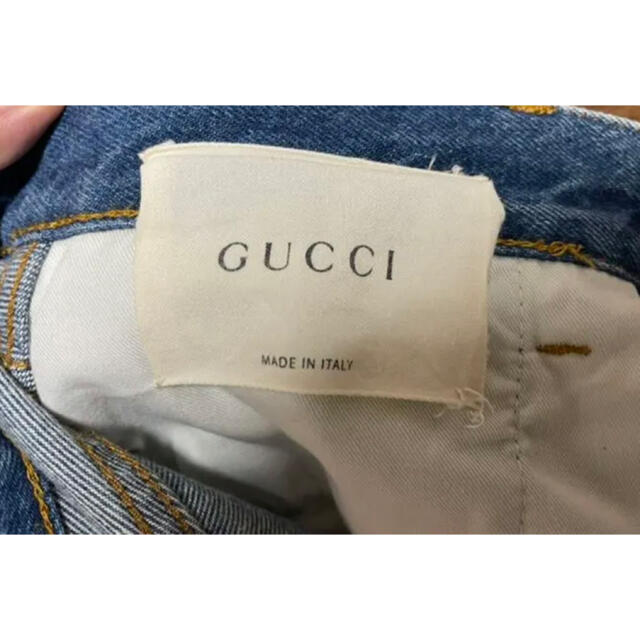 Gucci(グッチ)のgucci ブリーチデニム 30インチ メンズのパンツ(デニム/ジーンズ)の商品写真