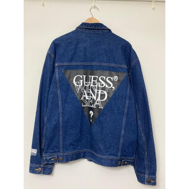 木村拓哉GUESS×WIND AND SEA OVERSIZE DENIM JACKET - Gジャン/デニム 木村拓哉GUESS×WIND AND SEA OVERSIZE DENIM JACKET - Gジャン/デニム