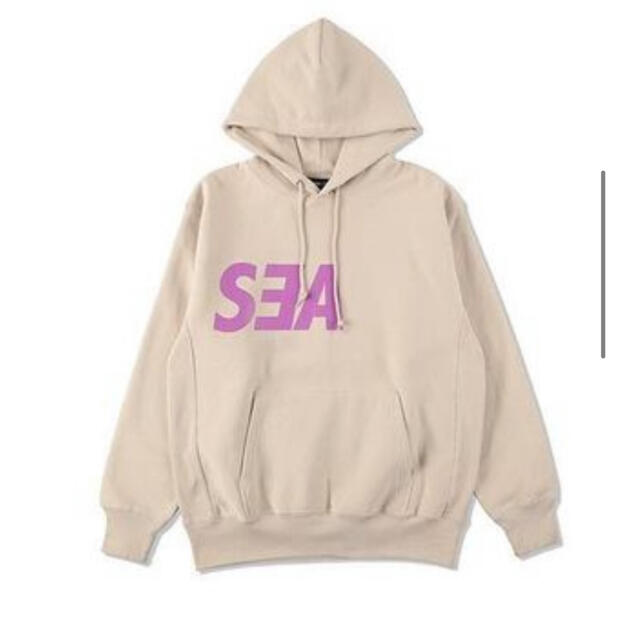 wind and sea NKM3 Anniv Hoodie SAND M