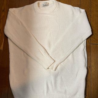 アクネ(ACNE)のアクネ　コットンニット　サイドジッパー(ニット/セーター)