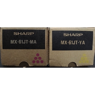 SHARP MX61JT系各色トナーセット