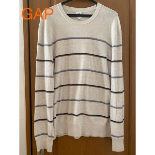 ギャップ(GAP)のGAP メンズ　コットンニット/トップス　L/日本サイズXL(ニット/セーター)