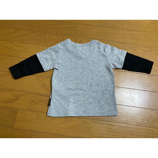 LAGKAW 子供服　トップス　キッズ　長袖　ロンT 重ね着風　80cm キッズ/ベビー/マタニティのベビー服(~85cm)(Ｔシャツ)の商品写真