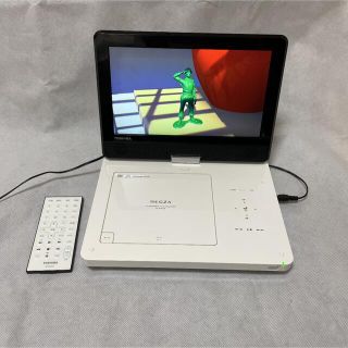 トウシバ(東芝)のTOSHIBA REGZA レグザポータブルプレーヤー SD-P1010S(DVDプレーヤー)