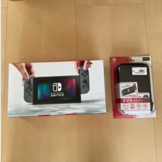 ニンテンドースイッチ(Nintendo Switch)のNintendo Switch JOY-CON グレー 本体  HAC-S-KA(家庭用ゲーム機本体)