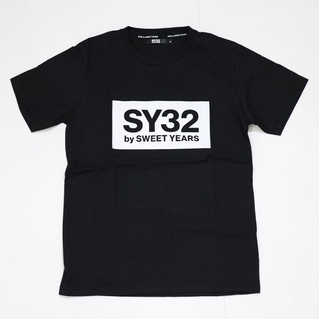 サイズXS新品☆【SY32 by SWEETYEARS】BOX LOGO TEE