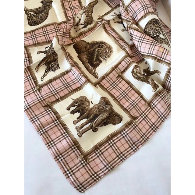 BURBERRY - イタリア製バーバリー◇動物&定番ノバチェック BURBERRY - イタリア製バーバリー◇動物&定番ノバチェック
