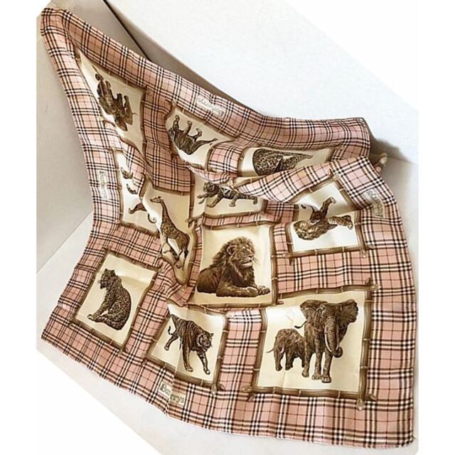 BURBERRY - イタリア製バーバリー◇動物&定番ノバチェック BURBERRY - イタリア製バーバリー◇動物&定番ノバチェック