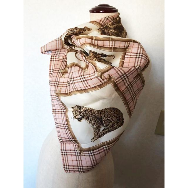 BURBERRY - イタリア製バーバリー◇動物&定番ノバチェック BURBERRY - イタリア製バーバリー◇動物&定番ノバチェック
