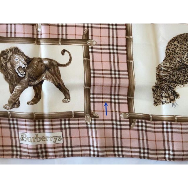 BURBERRY - イタリア製バーバリー◇動物&定番ノバチェック BURBERRY - イタリア製バーバリー◇動物&定番ノバチェック