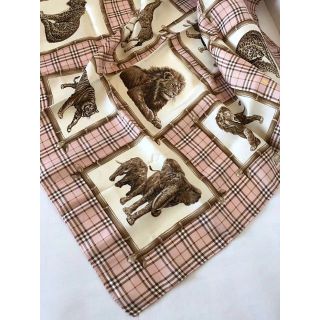 BURBERRY - イタリア製バーバリー◇動物&定番ノバチェック BURBERRY - イタリア製バーバリー◇動物&定番ノバチェック