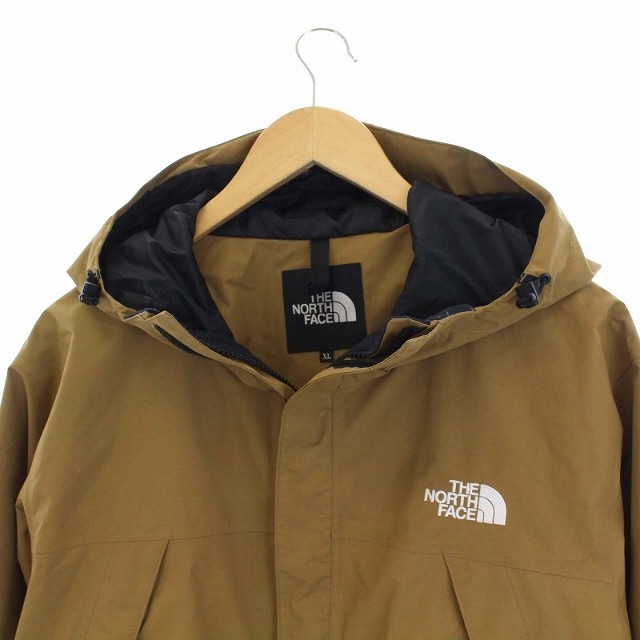 THE NORTH FACE(ザノースフェイス)のザノースフェイス スクープジャケット マウンテンパーカー ロゴ XL ベージュ スポーツ/アウトドアのスポーツ/アウトドア その他(その他)の商品写真