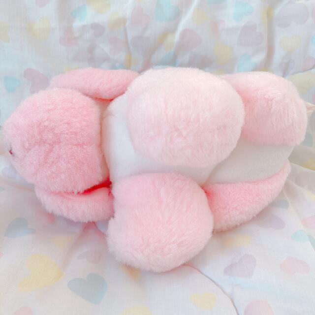Spank!(スパンク)の🐩 vintage pink poodle エンタメ/ホビーのおもちゃ/ぬいぐるみ(ぬいぐるみ)の商品写真