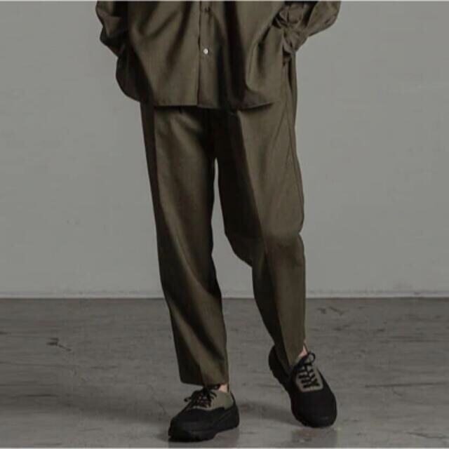 MARKAWEAR   MARKAWAREPEGTOP EASY TROUSERS CHARCOALの通販 by