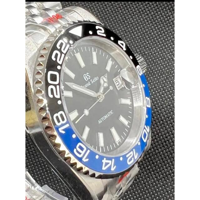 ◆ハイクオリティGMT 青黒 バットマン   NH35 seiko mod GS