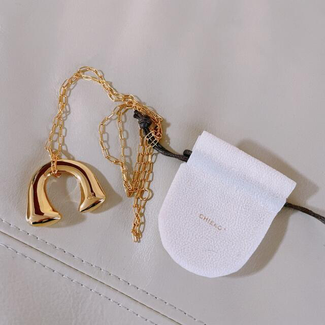 chieko ＋　チエコプラス　bonheur necklace gold 大