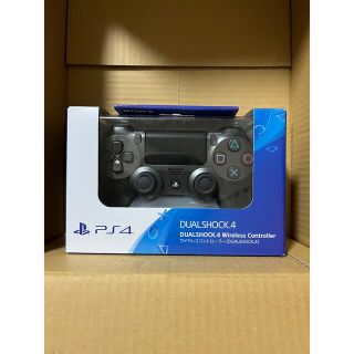 【新品未開封】ps4 ワイヤレスコントローラー 純正品 スチールブラック (家庭用ゲーム機本体)