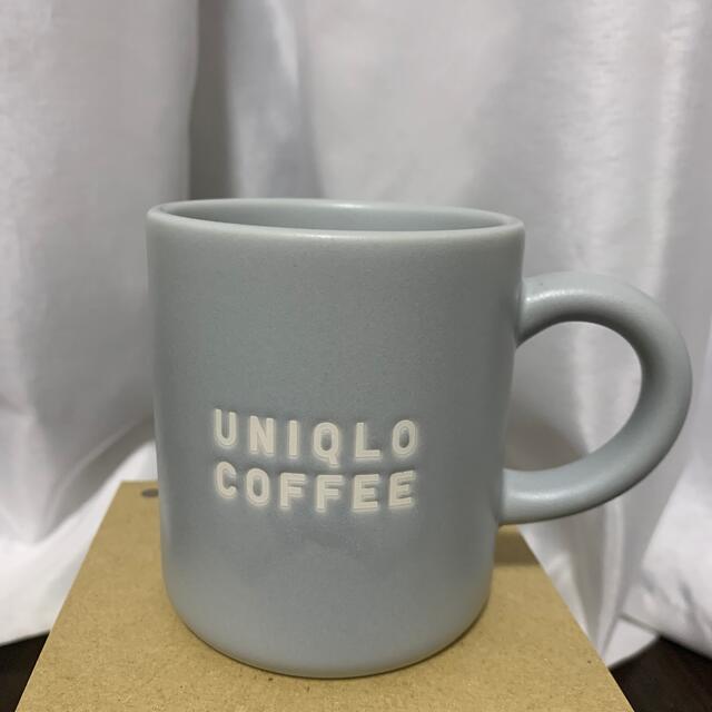 UNIQLO(ユニクロ)のユニクロ　ノベルティ　マグカップ　グレー インテリア/住まい/日用品のキッチン/食器(食器)の商品写真
