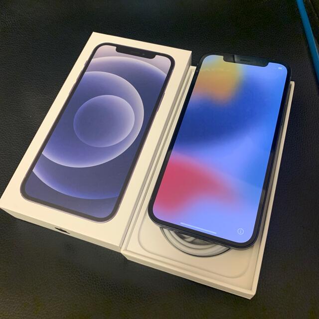 送料0円】 iPhone ドコモ ブラック 64GB iPhone12 アップル