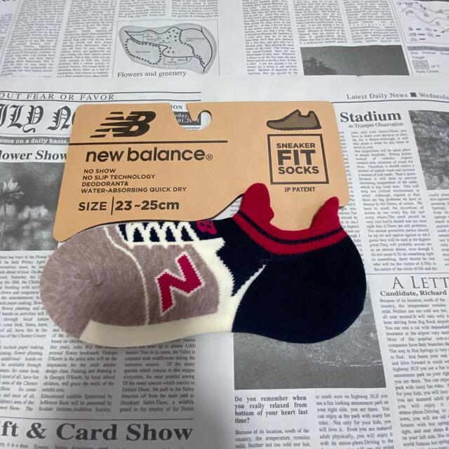 New Balance(ニューバランス)の新品★レディース23㎝〜25㎝★ニューバランススニーカータイプ★靴下の6足セット レディースのレッグウェア(ソックス)の商品写真