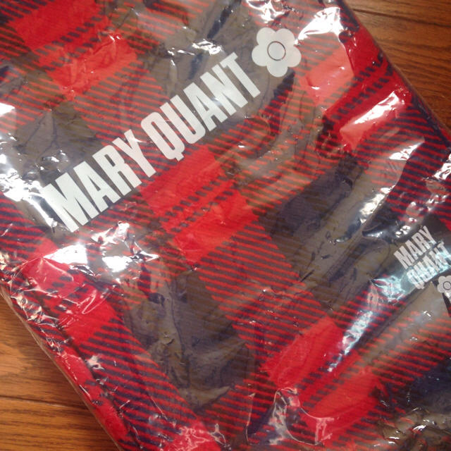 MARY QUANT(マリークワント)のMARY QWANT チェックストール レディースのファッション小物(ストール/パシュミナ)の商品写真