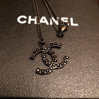 CHANEL - CHANEL ブラックストーンネックレス ジミン着用の通販 by