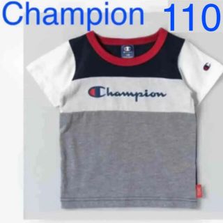 チャンピオン(Champion)の新品 Champion キッズ Tシャツ ロゴ チャンピオン 半袖 子供 110(Tシャツ/カットソー)