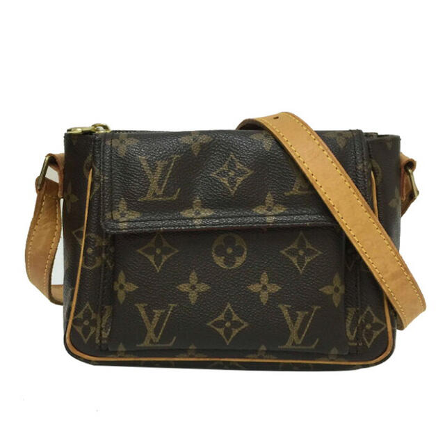 CA0014開閉ルイ ヴィトン VUITTON ヴィバシテPM モノグラム ショルダーバッグ