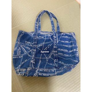 シュプリーム(Supreme)のSupreme Gonz Map Denim Totebag(トートバッグ)