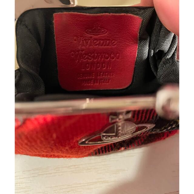 Vivienne Westwood - ヴィヴィアンイタリア製定番チェックがま口 Vivienne Westwood - ヴィヴィアンイタリア製定番チェックがま口