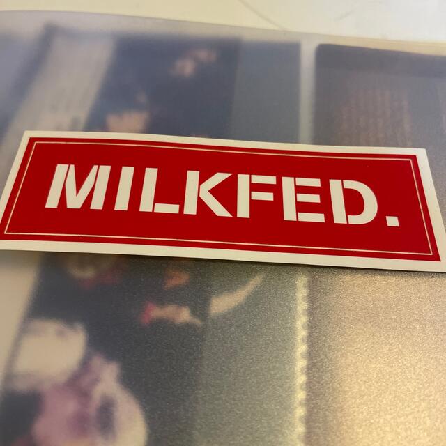 MILKFED.(ミルクフェド)のMILKFED ステッカー エンタメ/ホビーの声優グッズ(ステッカー（シール）)の商品写真