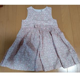 ワンピース　花柄　H&M　小花柄　ピンク　セレモニー　フォーマル(ワンピース)