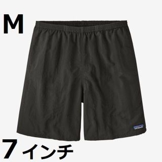 パタゴニア(patagonia)の【22 新品】 [M] 7インチ 58035 バギーズ ロング パタゴニア 黒(ショートパンツ)